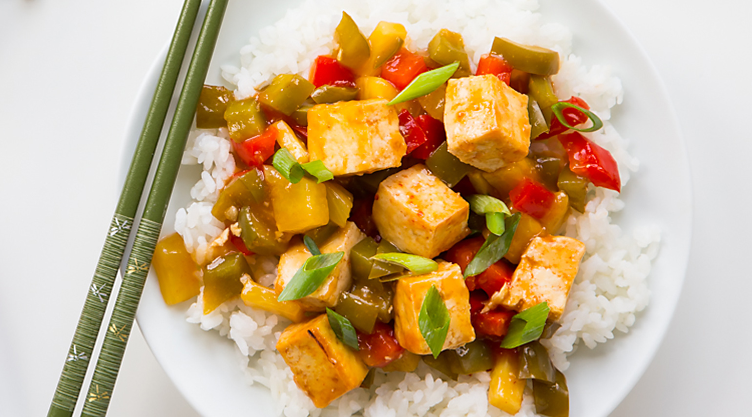 Baked Sweet and Sour Tofu