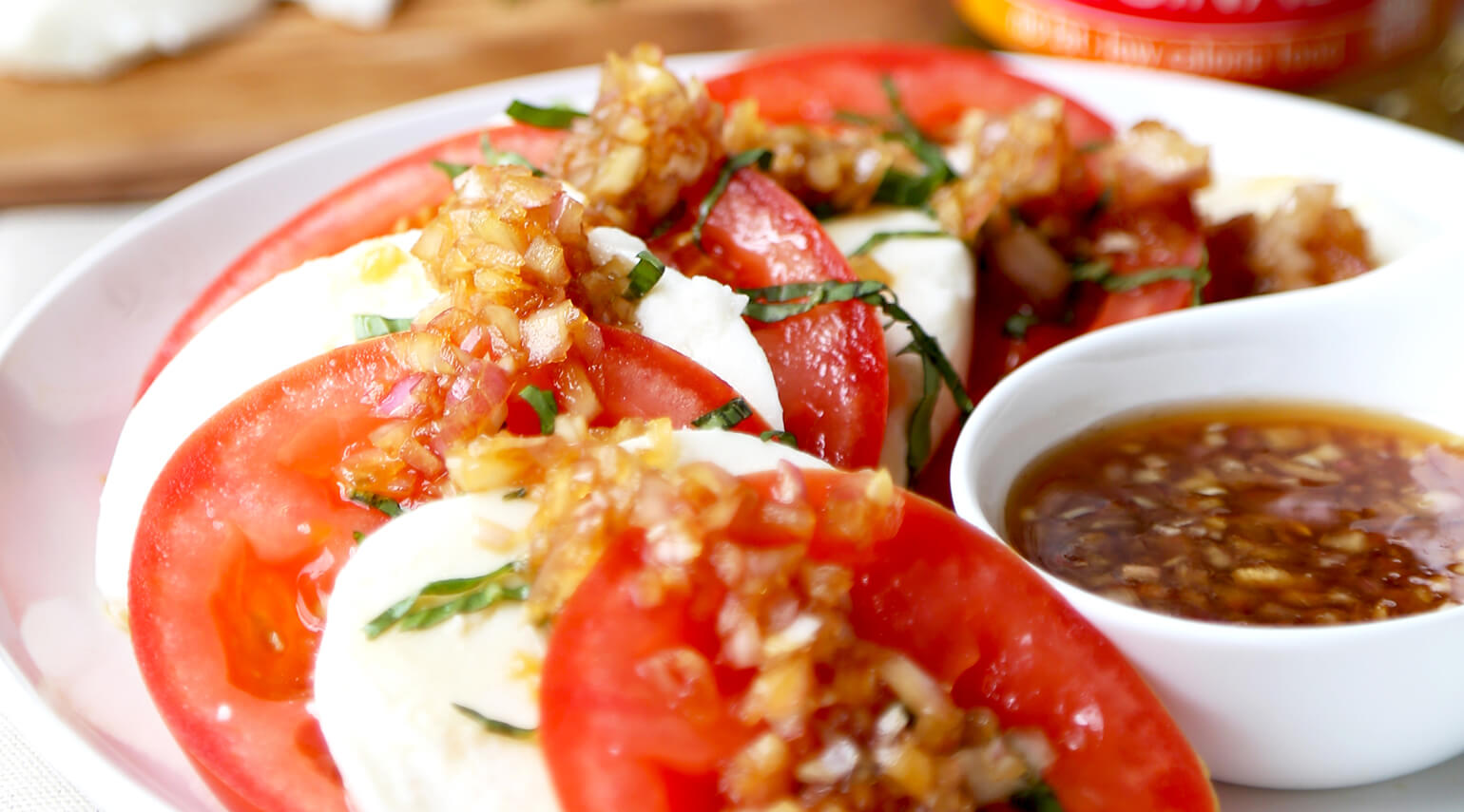 Japanese Caprese Salad