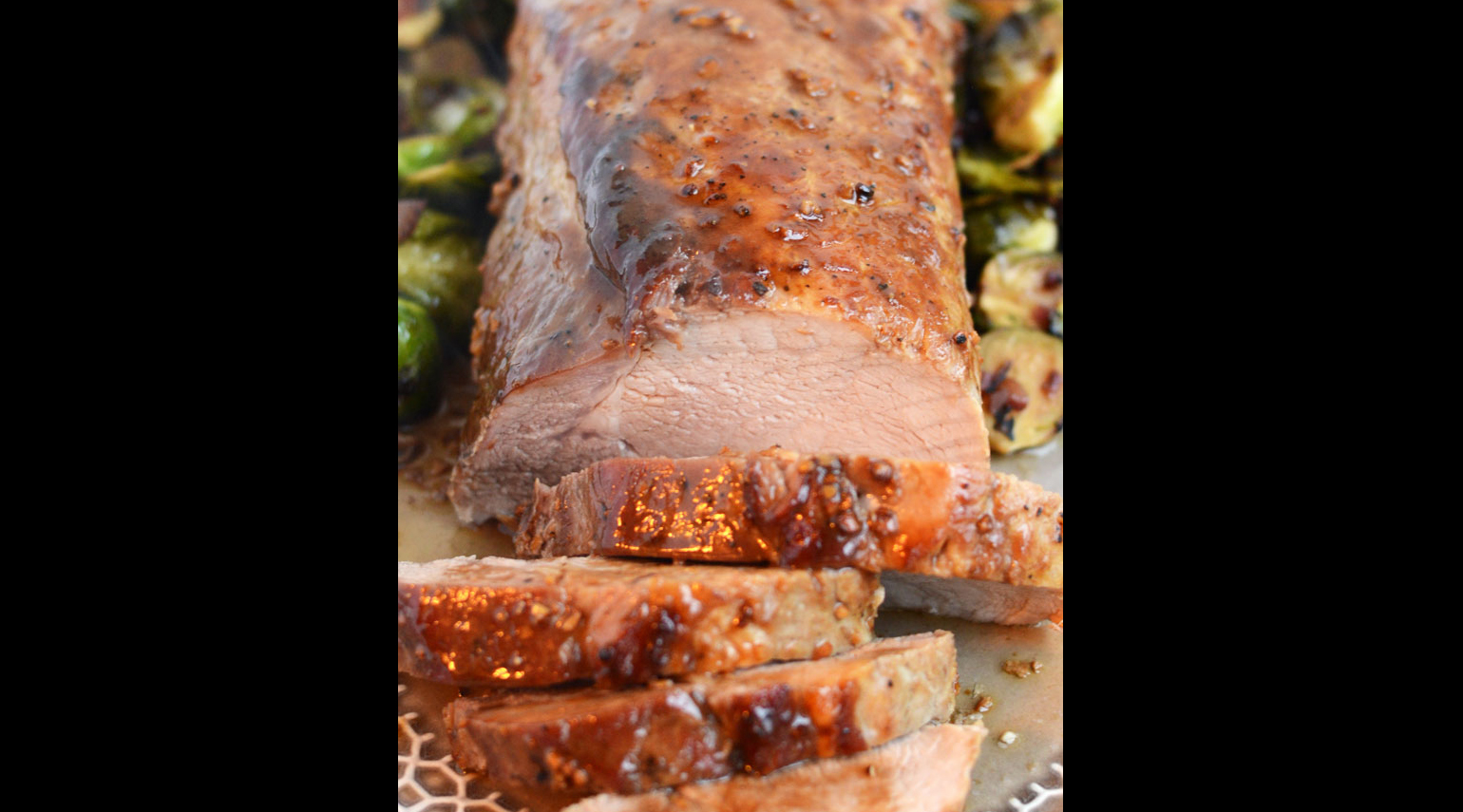 Maple Tamari Glazed Pork Roast